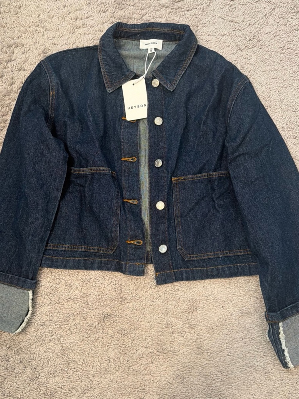 Heyson Women's Indigo Denim Jacket